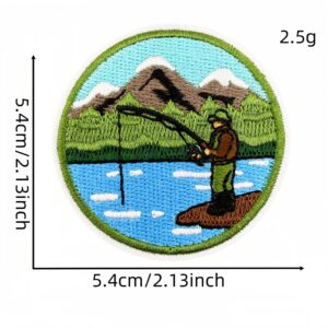 Outdoor round cloth patch 12#