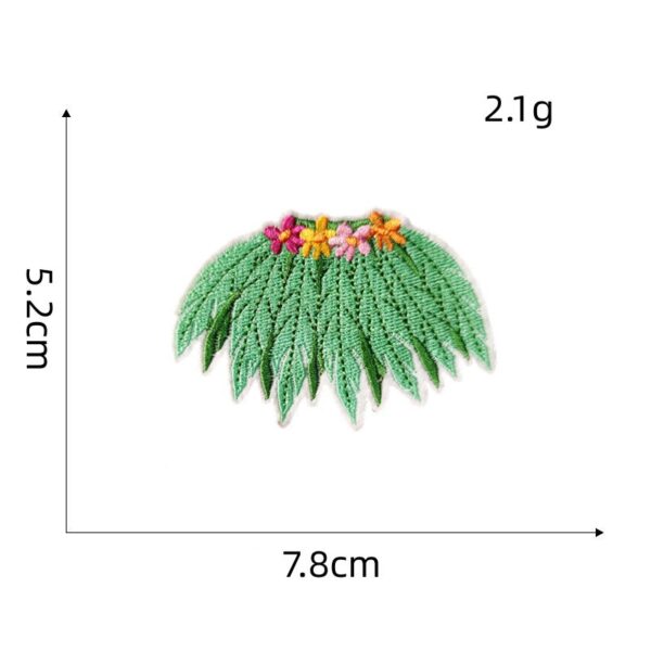 oly-9af58f0d2738e962bdf7ad90bc4cfb5f Wholesale Hawaii Themed Flamingo Pineapple Embroidered Patch for Bags Decorative Accent