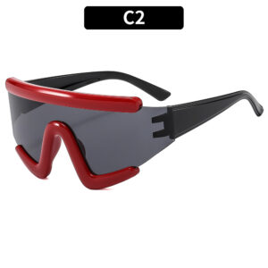 C2-red frame gray