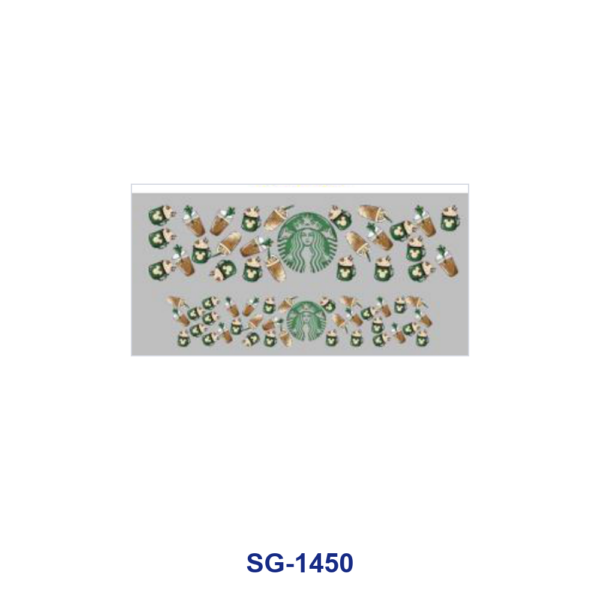 Wholesale 8pcs Mixed Coffee Floral Cartoon Text Print 3oz Cup Stickers Wrap OLY Exclusive