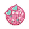 Wholesale Pink Cartoon Princess Embroidered Patch Fashion Accessory for Clothing Bags