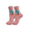 oly-9b11764c38f722b37a0b6add23d199ad Wholesale Cross Border Export Autumn and Winter Cartoon Christmas Socks Santa Claus Gingerbread Snowman Christmas Tree Men's and Women's Mid Calf Socks