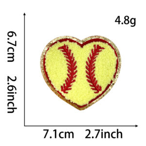 Back hot melt adhesive* Fluorescent yellow*love