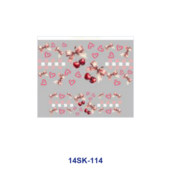 oly-9b1c676e67619d9d8e89e4afb2c8d1a5 Wholesale 2/4/8pcs Cherry Bow Heart Mini Cup Keychain Sticker