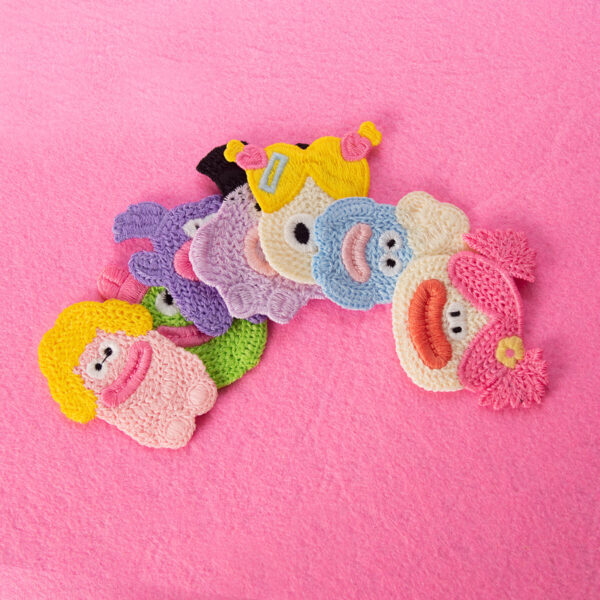 oly-9b40445267f7e483a8d1dcc838268e64 Wholesale Polyester Cute Pig Embroidery Patch DIY Craft for Towel and Home Decor