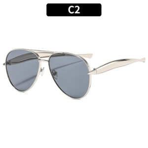 C2-silver frame gray piece
