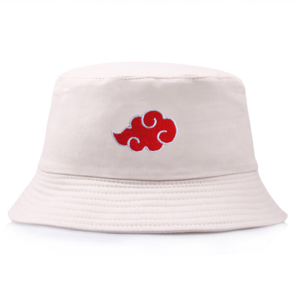 Wholesale Japanese Cartoon Embroidered Fisherman Hat Cotton Sun Hat Everyday Fashion Accessory for Gift
