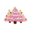 oly-9b9a24a71db64d426e65d6c85b9c90aa Wholesale Polyester Thread Embroidered Christmas Snowflake Patch - Chic Decorative Cloth Sticker for Everyday Use