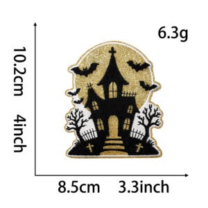 Back hot melt glue*halloween*7