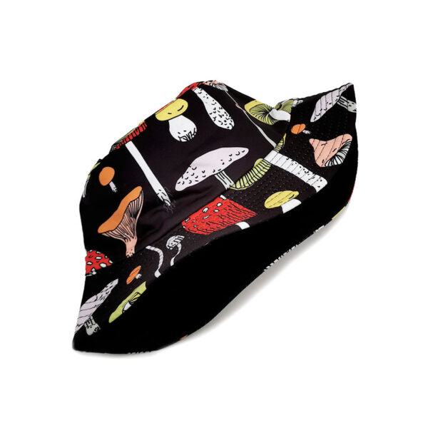 oly-9b9f6b5b9eb148479cbe0cff351424ec Wholesale Fashion Fisherman Hat Mushroom Pattern Foldable Sun Hat for Outdoor Everyday