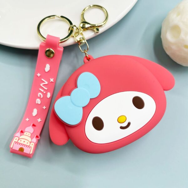 Wholesale Cute Cartoon Silicone Keychains, Coin Purses, and Earphone Cases OLY Exclusive