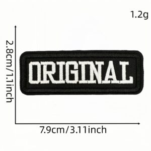Cartoon English Cloth Patch #5