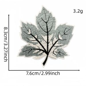 7# Maple Leaf cloth stickers