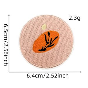 Round cloth patch 2#
