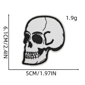 Skull cloth stickers 3 #
