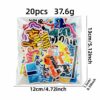 Wholesale Stylish Colorful English Letter Embroidered Patch Iron-On Fashion Accessory for Bag Charm Gift