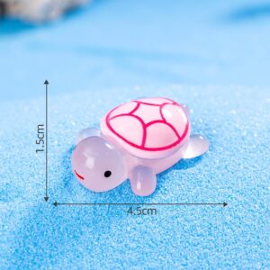 5 # Pink [large size] / 30 types of luminous cartoon turtles