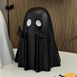 Small size 8.5cm / Ghost middle finger black