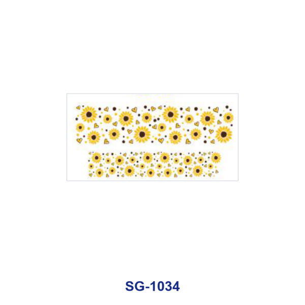 oly-9c7434934d65573d3dd66b2d047f4424 Wholesale 8pcs Mixed Sunflower Strawberry Fruit Cute Cartoon Character Letter Heart Print 3oz Cup Stickers Wrap OLY Exclusive