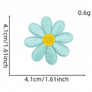 Lake blue medium cloth patch 5 #