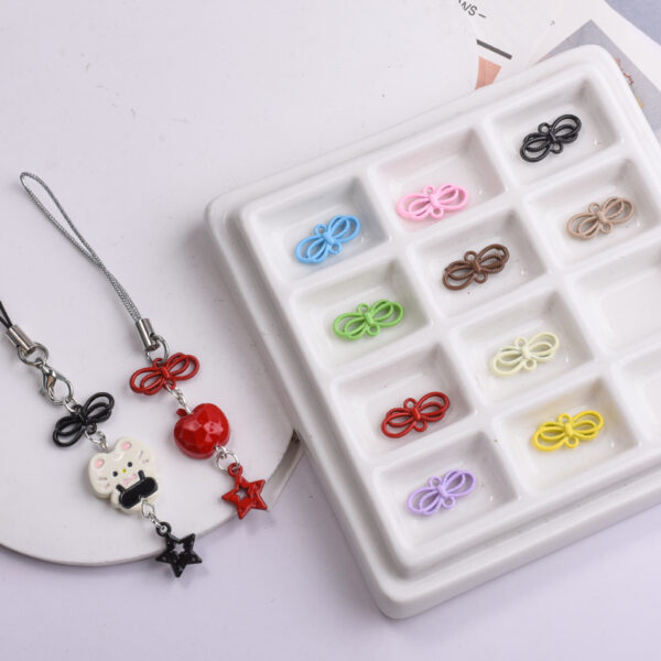oly-9c7a835372f43967b0fca4ce40056072 Wholesale Alloy Cat Chinese Knot Pendant Phone Strap Charm Gift for Resale