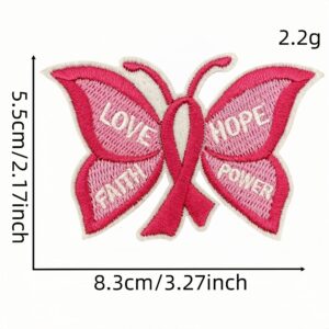 Pink ribbon patch #7