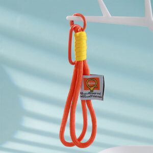 Coral color-hanging buckle style