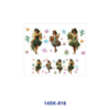 oly-9ca46fbe816793b8c6f5532c58e97388 Wholesale 2/4/8pcs Donut Ice Cream Bow Floral Graphic Mini Cup Keychain Sticker