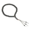 oly-9cc7002681594c414fce99eb1482459b Wholesale Black Stone Prayer Beads Bracelet Handmade Middle Eastern Style Jewelry Accessory for Everyday Wear