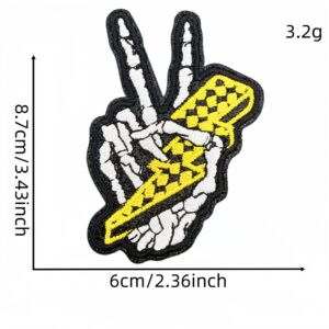 Skeleton hand patch 7 #
