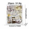Wholesale Inspirational English Embroidery Patch, Iron-On Decorative Sticker for Bags, Clothing, Gift
