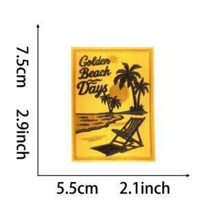 Hot melt glue*sunset beach*4