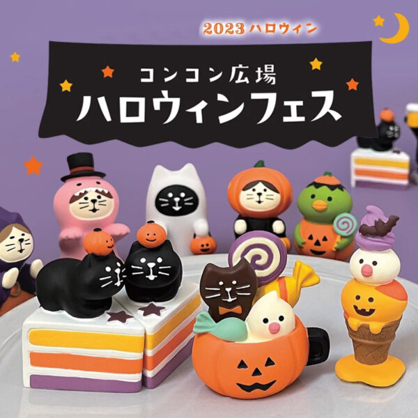 Wholesale Halloween ZAKKA Cat Resin Figurine Decorative Accent for Home Decor Gift