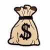 oly-9d0436d265907304839f576bf0d3046f Wholesale Embroidered Cartoon Dollar Bill Patch Decorative Applique for Clothing DIY Gift Accessories