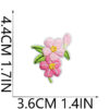 oly-9d517d722675793d223cd69bf81a1fde Wholesale Peony Flower Embroidered Iron-on Patch Clothing Decorative Accessory Boutique Resale Gift