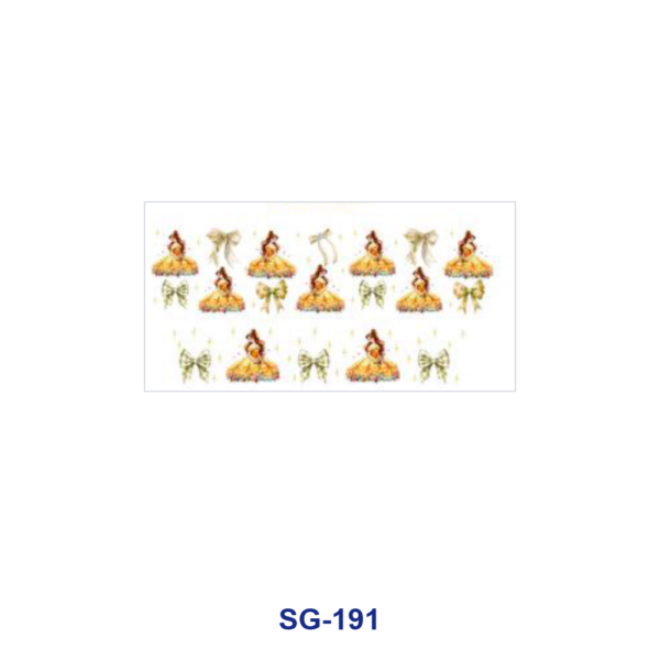 Wholesale 8pcs Cute Angel Girl 3oz Cup Stickers Wrap OLY Exclusive