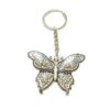 Wholesale Retro Alloy Butterfly Keychain Key Pendant Fashion Accessory Gift