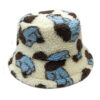 oly-9d5df19292edfcafd92cb594cea8cb88 Wholesale Cute Puppy Design Lamb Wool Winter Bucket Hat Unisex Sun Protection Fashion Accessory
