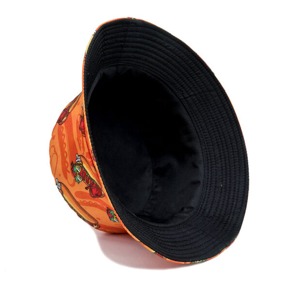 Wholesale Double Sided Digital Print Cartoon Bee Fisherman Hat for Everyday Sun Protection
