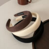 oly-9d7236e782ec9e365d9e3c758d5ebd4c Wholesale Korean Style Soft Thick Sponge Wide Headband High Crown Hair Accessory for Women