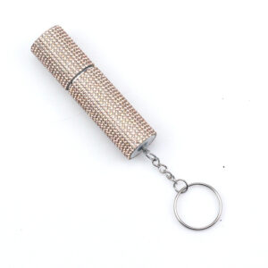 Gold / Perfume bottle keychain