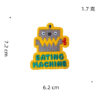 Wholesale Small Monster Cloth Patches Set Colorful Non-woven Embroidered Stickers for Clothing Boutique Accessory