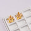 oly-9d879d928183fd13916e72cc286a6713 Wholesale Y2K UV Plated Five Point Star Acrylic Beads for DIY Keychain Fashion Accessory
