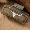 Wholesale Trendy Western Cow Print Acrylic Hair Claw Clip for Women Fashion Hair Accessory Resale