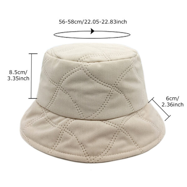 Wholesale Light Green Corduroy Fisherman Hat Casual Winter Sunscreen Bucket Hat