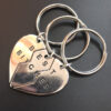 Wholesale Creative Best Friend Spliced Pendant Necklace Fashion Accessory Gift for Couple