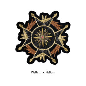 Brown Sun Badge