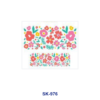 Wholesale 8pcs Cute Cartoon Character Assorted Blooms Decor Mini Cup Keychain Sticker OLY Exclusive