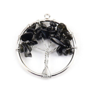 silver Obsidian -3cm