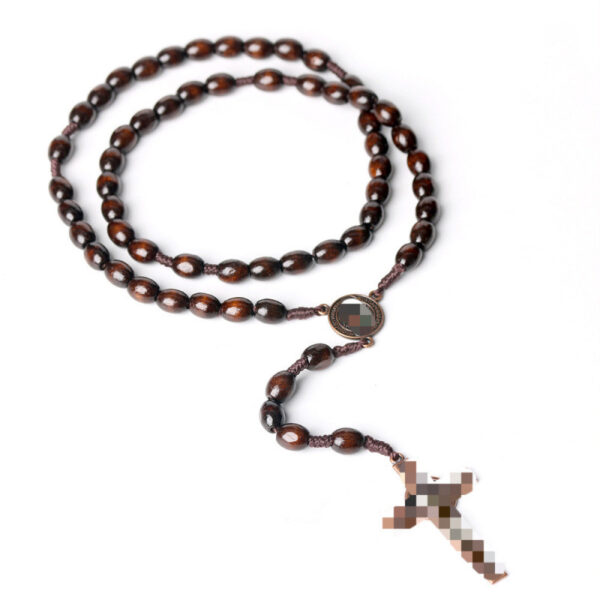 oly-9df8ed77dda826d1612d33b71bd080c2 Wholesale Retro Wooden Bead Necklace Handmade Fashion Accessory Gift Boutique Resale